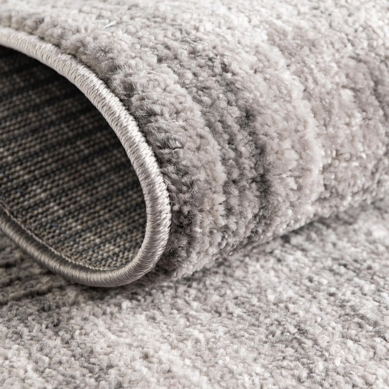 Jewel Oasis Collection Area Rug - Sapphire (Gray) Rectangle Gray  lifestyle 5