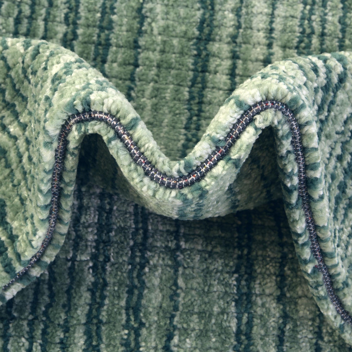 Jewel Oasis Collection Area Rug - Sapphire (Green) Rectangle Green  lifestyle 7