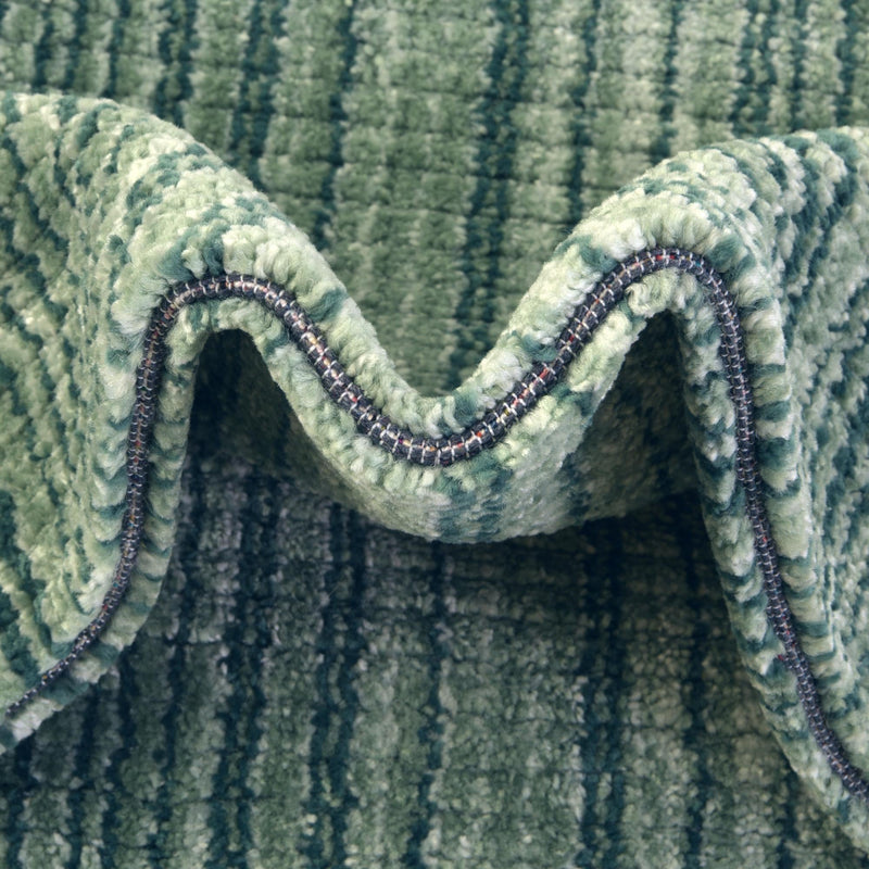 Jewel Oasis Collection Area Rug - Sapphire (Green) Rectangle Green  lifestyle 7