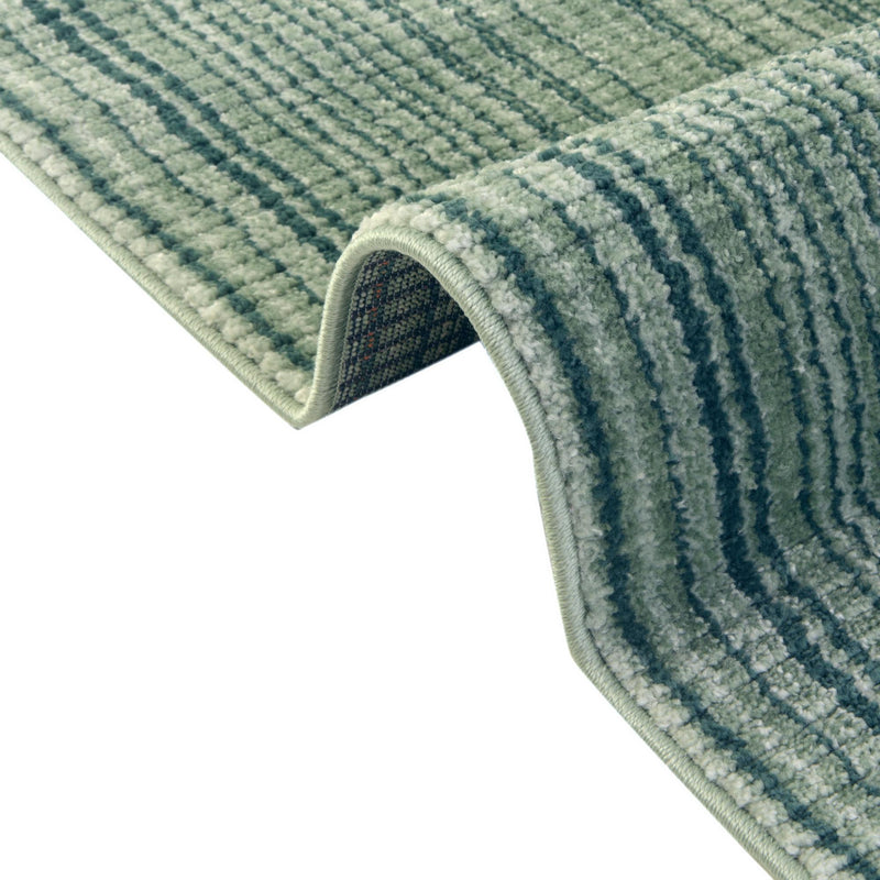 Jewel Oasis Collection Area Rug - Sapphire (Green) Rectangle Green  lifestyle 9