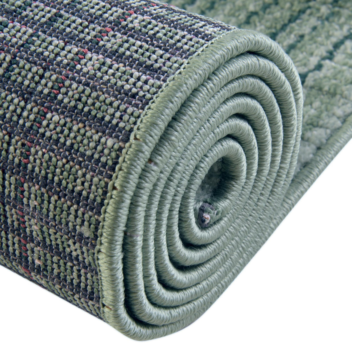 Jewel Oasis Collection Area Rug - Sapphire (Green) Rectangle Green  lifestyle 11
