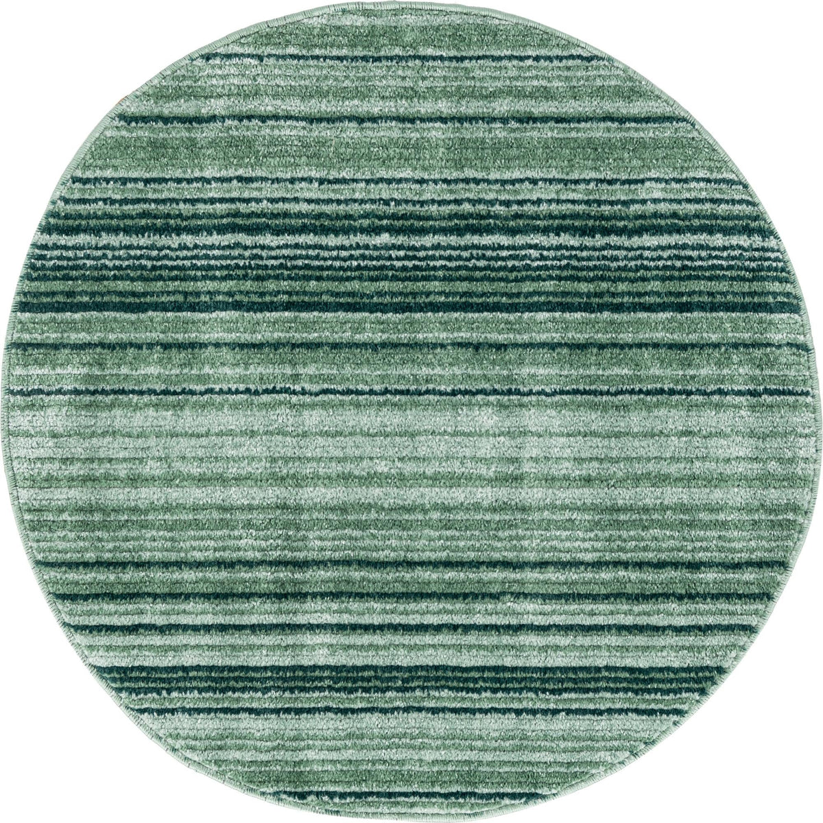 Jewel Oasis Collection Area Rug - Sapphire (Green) Round Green  lifestyle 14