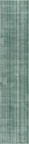 Jewel Oasis Collection Area Rug - Sapphire (Green) Runner Green  lifestyle 37