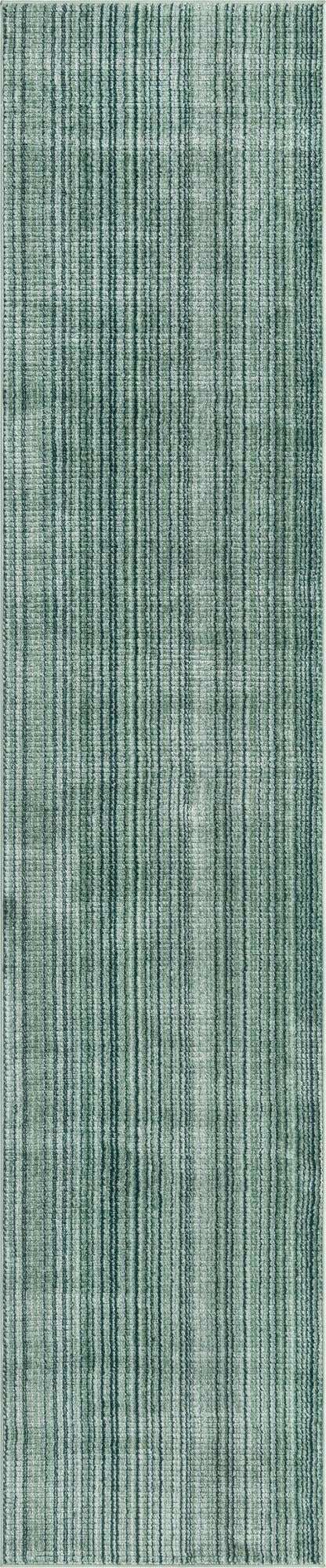 Jewel Oasis Collection Area Rug - Sapphire (Green) Runner Green  lifestyle 37