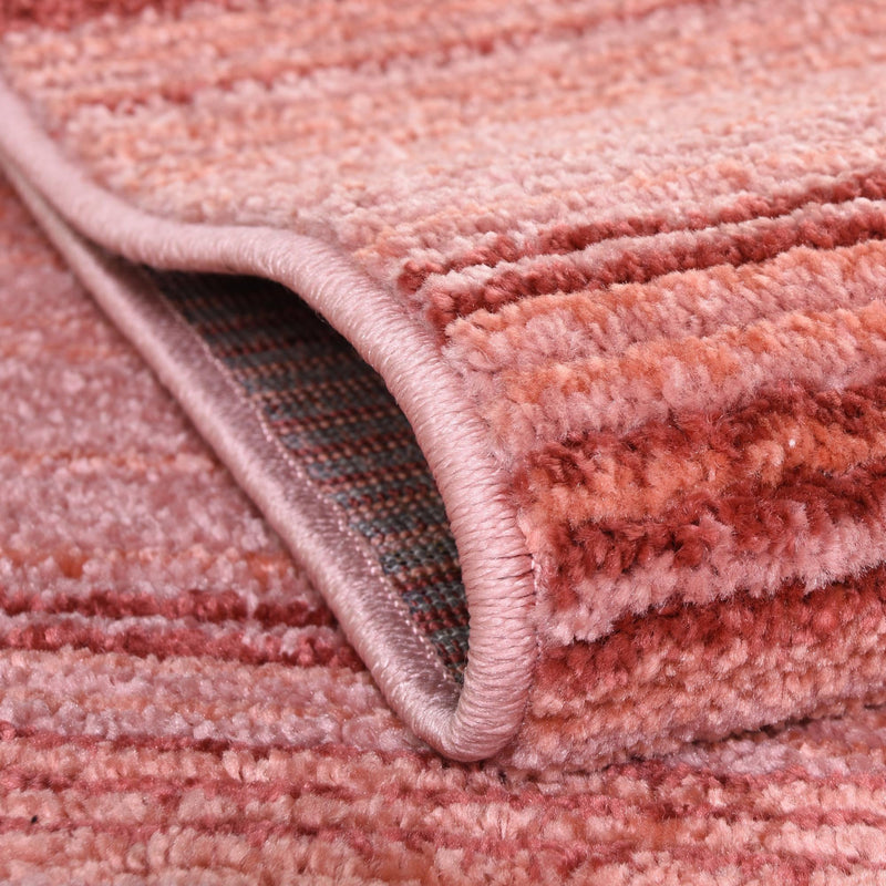 Jewel Oasis Collection Area Rug - Sapphire (Rusty Pink Rose) Rectangle Rusty Pink Rose  lifestyle 5