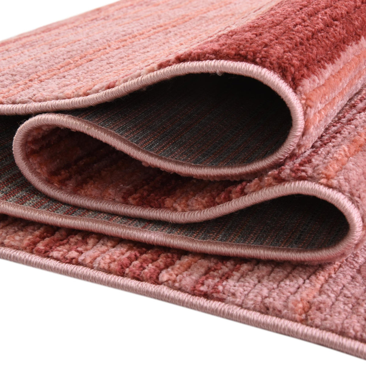 Jewel Oasis Collection Area Rug - Sapphire (Rusty Pink Rose) Rectangle Rusty Pink Rose  lifestyle 12