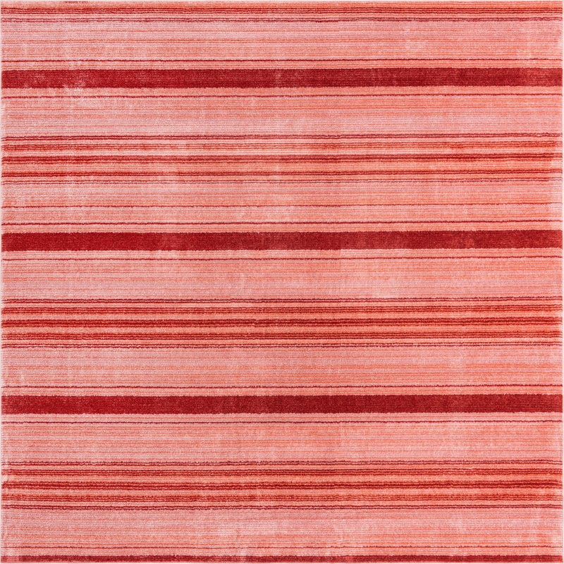 Jewel Oasis Collection Area Rug - Sapphire (Rusty Pink Rose) Square Rusty Pink Rose  lifestyle 15