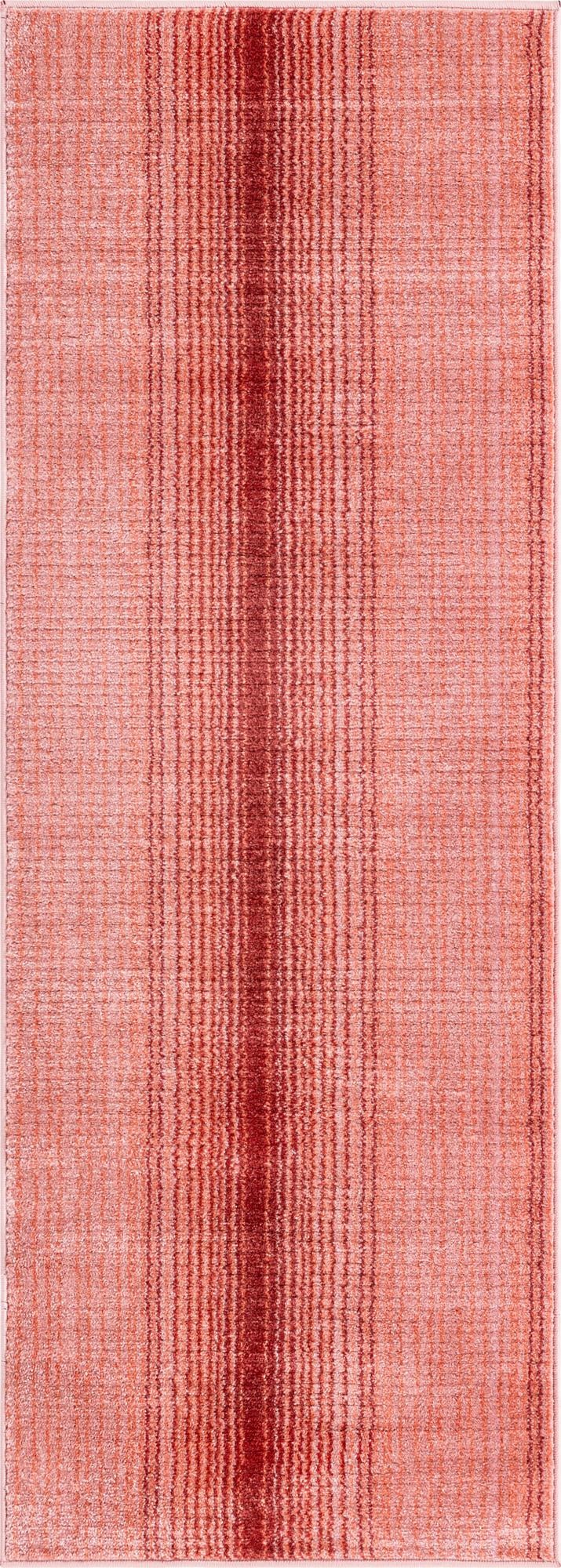 Jewel Oasis Collection Area Rug - Sapphire (Rusty Pink Rose) Runner Rusty Pink Rose  lifestyle 18