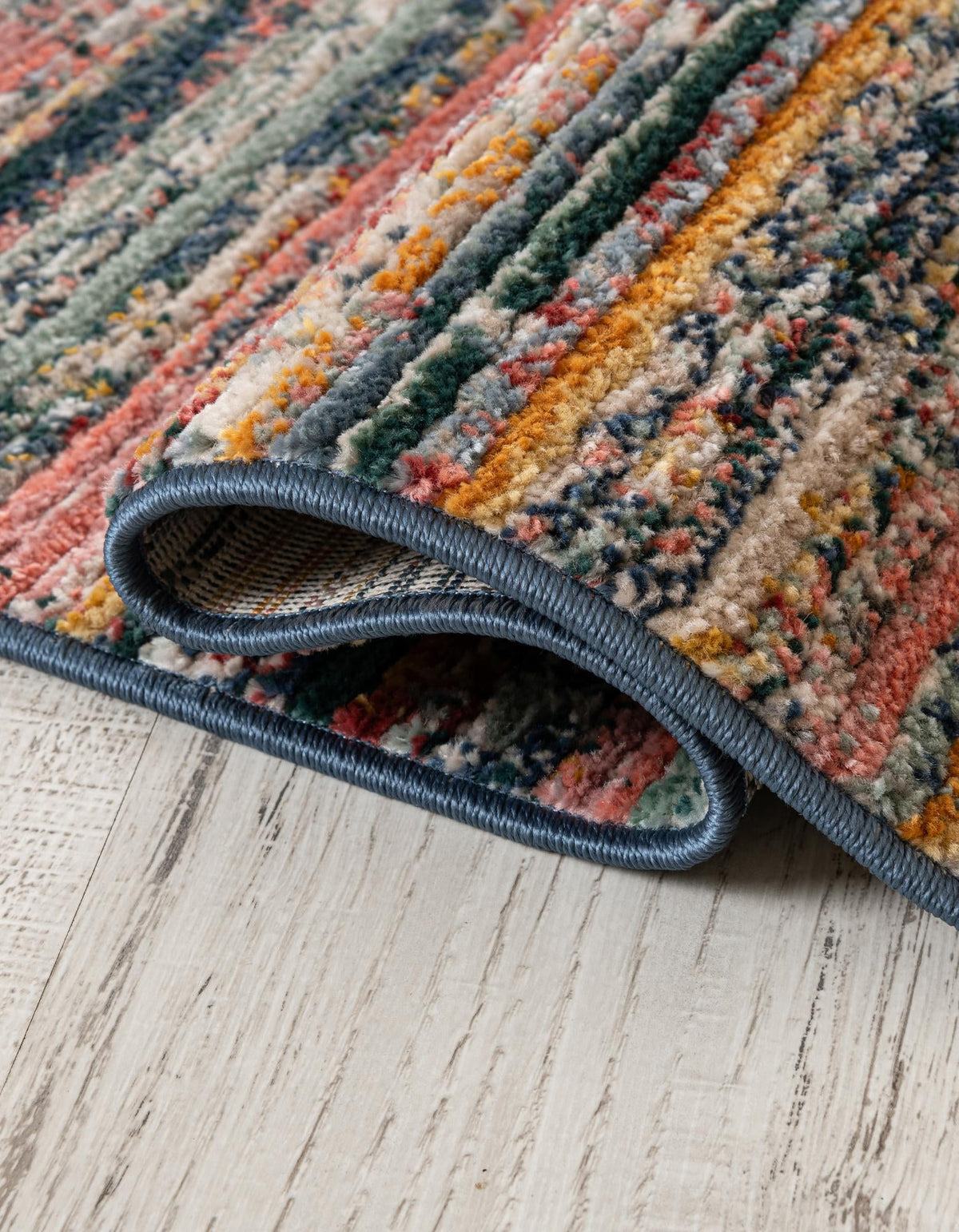 Jewel Oasis Collection Area Rug - Sapphire (Multi) Rectangle Multi  lifestyle 3