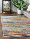 Jewel Oasis Collection Area Rug - Sapphire (Multi) Rectangle Multi  lifestyle 2