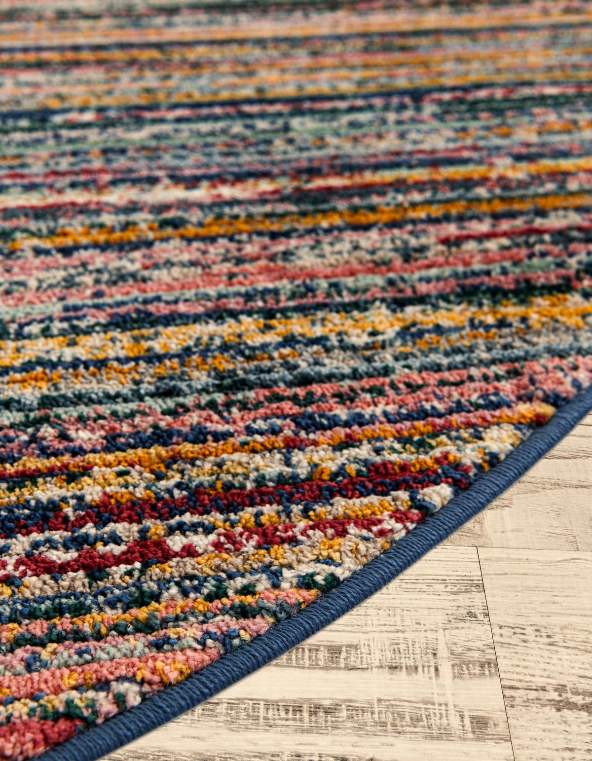 Jewel Oasis Collection Area Rug - Sapphire (Multi) Round Multi  lifestyle 30