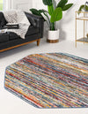 Jewel Oasis Collection Area Rug - Sapphire (Multi) Octagon Multi  lifestyle 27