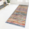 Jewel Oasis Collection Area Rug - Sapphire (Multi) Runner Multi  lifestyle 95