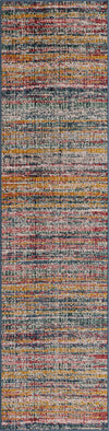 Jewel Oasis Collection Area Rug - Sapphire (Multi) Runner Multi  lifestyle 53