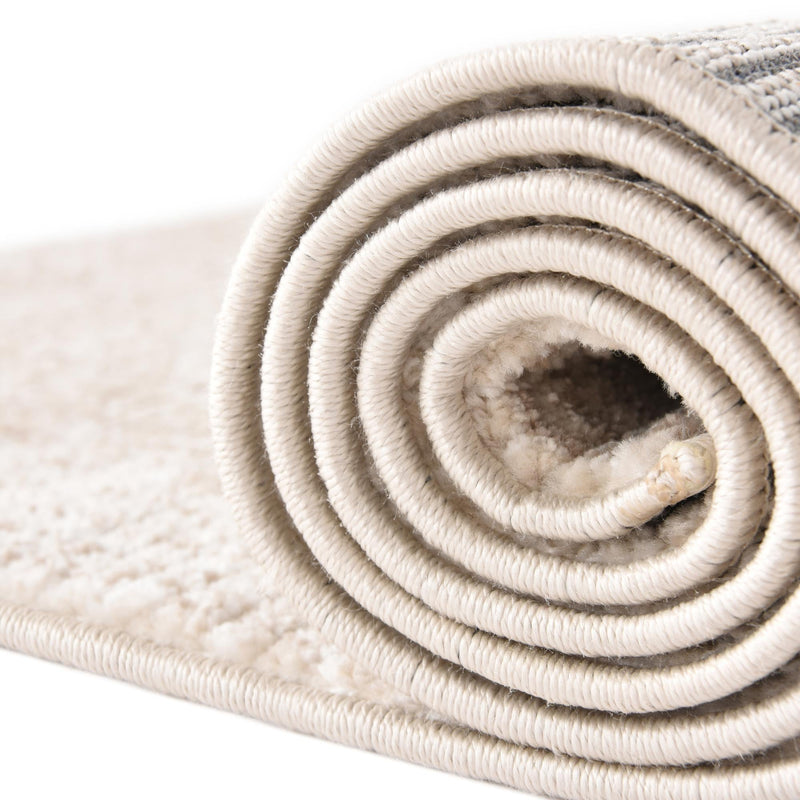 Jewel Oasis Collection Area Rug - Sapphire (Ivory) Rectangle Ivory  lifestyle 11