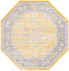 Caribbean Breeze Collection Area Rug -  Andros Octagon Yellow  lifestyle 31