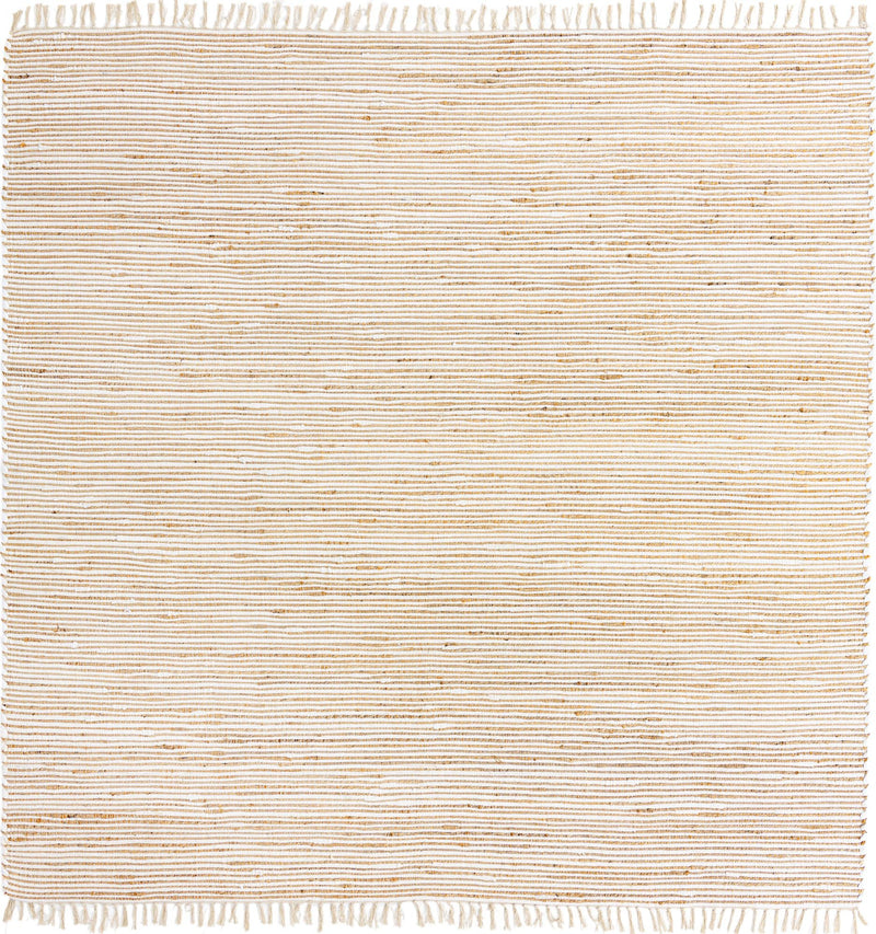 Osian Looms Collection Area Rug - Capri Square Natural  lifestyle 80