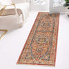 Seville Stripes Collection Area Rug - Cadiz (Brick Red) Runner Brick Red  lifestyle 69