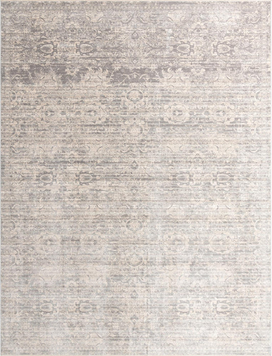 Seville Stripes Collection Area Rug -  Cordoba (Gray) Rectangle Gray Main