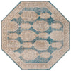 Seville Stripes Collection Area Rug -  Granada (Blue) Octagon Blue  lifestyle 5