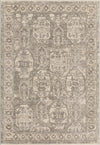 Seville Stripes Collection Area Rug -  Granada (Gray) Rectangle Gray  lifestyle 2