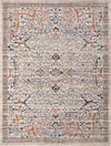 Seville Stripes Collection Area Rug -  Malaga (Ivory) Rectangle Ivory Main