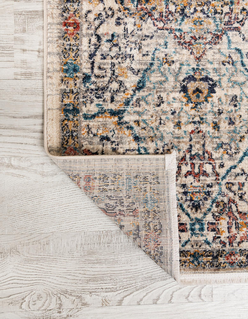 Seville Stripes Collection Area Rug -  Malaga (Ivory) Rectangle Ivory  lifestyle 4