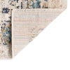 Seville Stripes Collection Area Rug -  Malaga (Ivory) Square Ivory  lifestyle 38