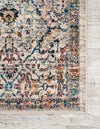 Seville Stripes Collection Area Rug -  Malaga (Ivory) Octagon Ivory  lifestyle 20