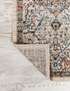 Seville Stripes Collection Area Rug -  Malaga (Ivory) Octagon Ivory  lifestyle 21