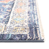 Seville Stripes Collection Area Rug -  Malaga (Navy Blue) Square Navy Blue  lifestyle 30