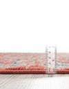 Seville Stripes Collection Area Rug -  Malaga (Brick Red) Octagon Brick Red  lifestyle 19
