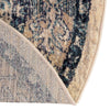 Seville Stripes Collection Area Rug -  Almeria Round Multi  lifestyle 35