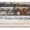 Seville Stripes Collection Area Rug -  Almeria Round Multi  lifestyle 59
