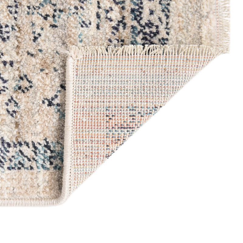Seville Stripes Collection Area Rug -  Almeria Square Multi  lifestyle 36