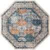 Seville Stripes Collection Area Rug -  Almeria Octagon Multi  lifestyle 5