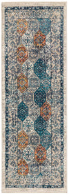 Seville Stripes Collection Area Rug -  Almeria Runner Multi  lifestyle 6
