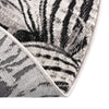 Meadow Breeze Collection Area Rug -  Bluebell Oval Charcoal  lifestyle 107