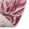 Meadow Breeze Collection Area Rug -  Bluebell Round Fuchsia  lifestyle 108
