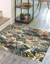 Meadow Breeze Collection Area Rug -  Bluebell Square Multi  lifestyle 61