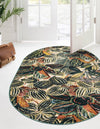 Meadow Breeze Collection Area Rug -  Bluebell Oval Multi  lifestyle 62