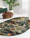 Meadow Breeze Collection Area Rug -  Bluebell Oval Multi  lifestyle 82