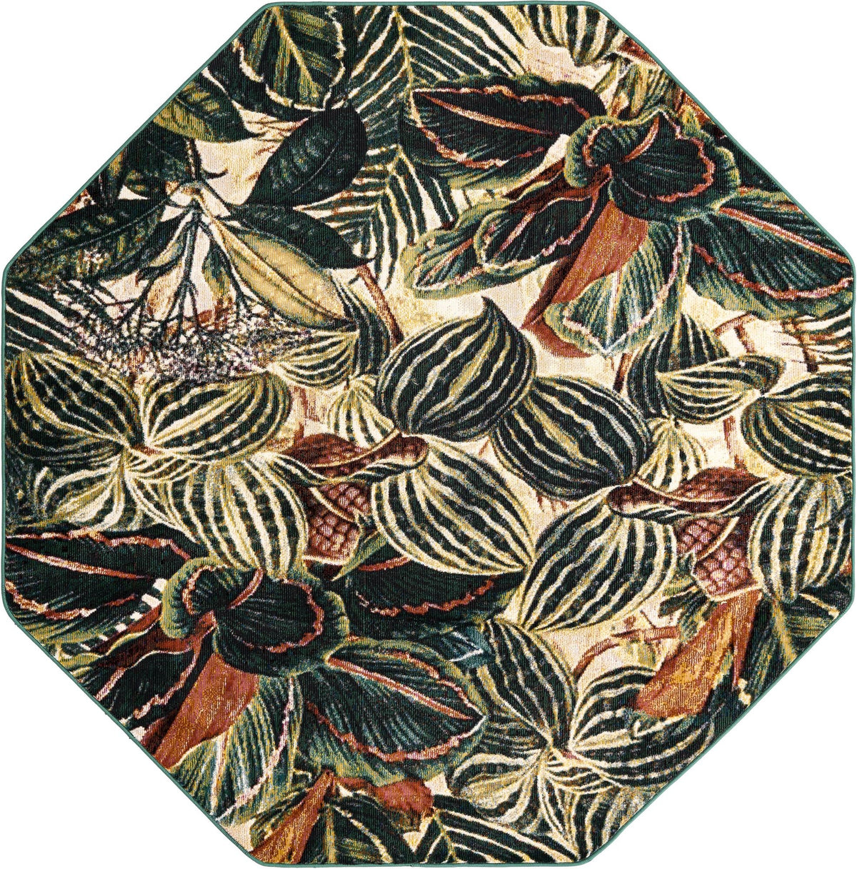 Meadow Breeze Collection Area Rug -  Bluebell Octagon Multi  lifestyle 68