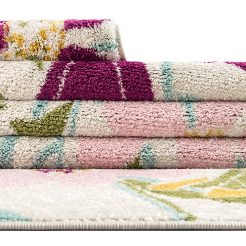 Garden Oasis Collection Area Rug - Arbor Rectangle White  lifestyle 12