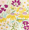 Garden Oasis Collection Area Rug - Arbor Square White  lifestyle 26
