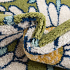 Garden Oasis Collection Area Rug -  Meadow Oval Green  lifestyle 6