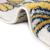 Garden Oasis Collection Area Rug -  Meadow Octagon White  lifestyle 8