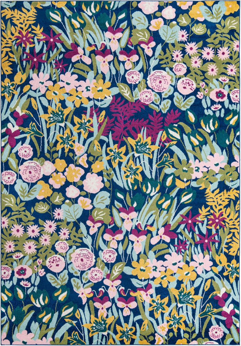 Garden Oasis Collection Area Rug -  Haven Rectangle Multi  lifestyle 3
