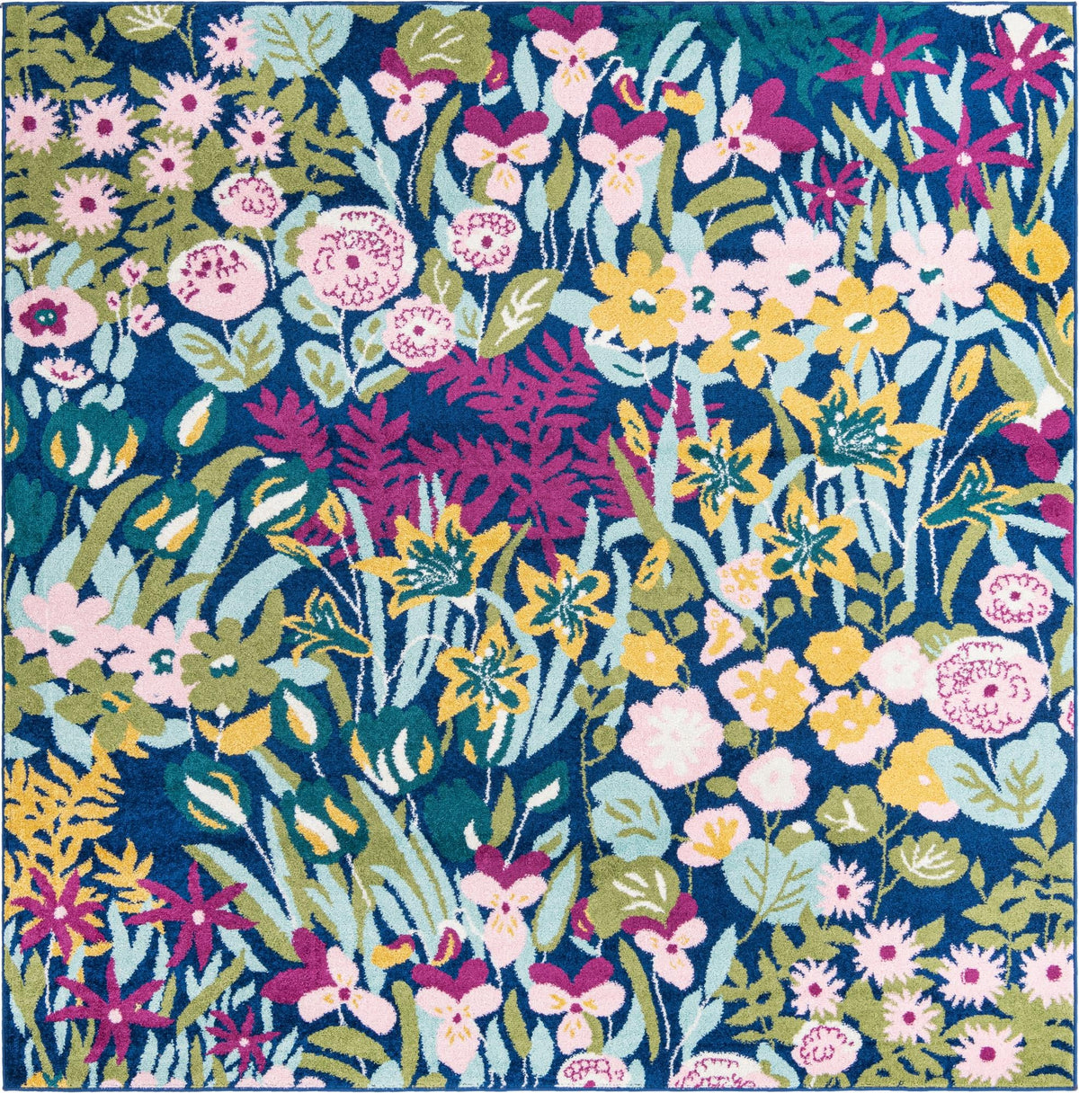Garden Oasis Collection Area Rug -  Haven Square Multi Main