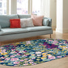 Garden Oasis Collection Area Rug -  Haven Oval Multi  lifestyle 16